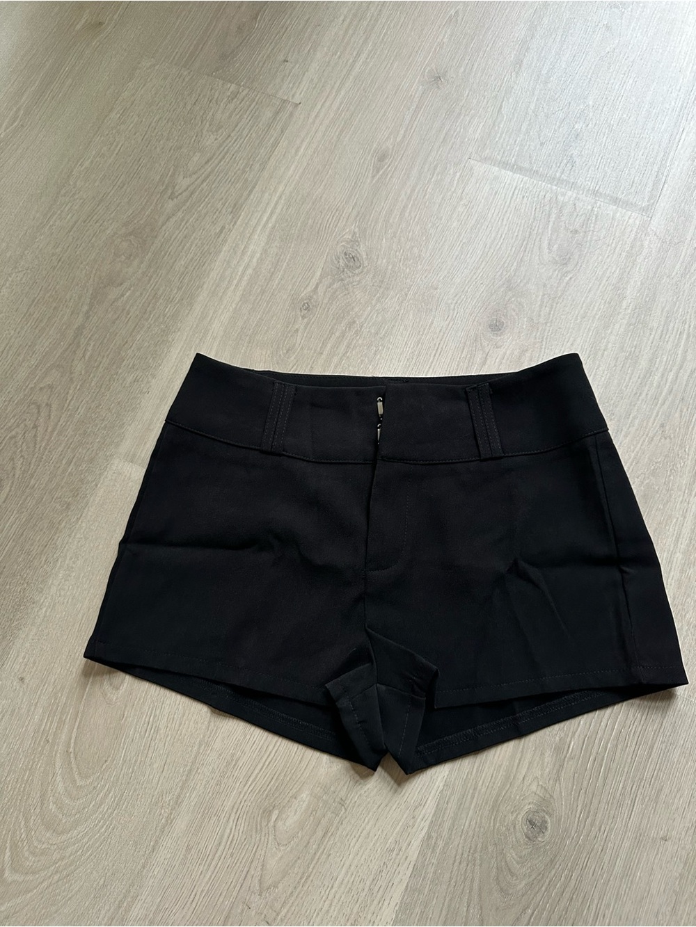 Black dress shorts